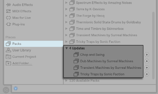 Файл:Ableton Live The Browser update.png