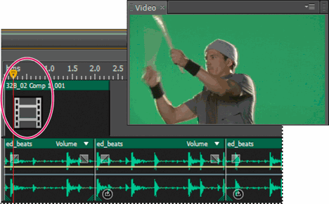 Файл:Adobe Audition video and audio track play.png
