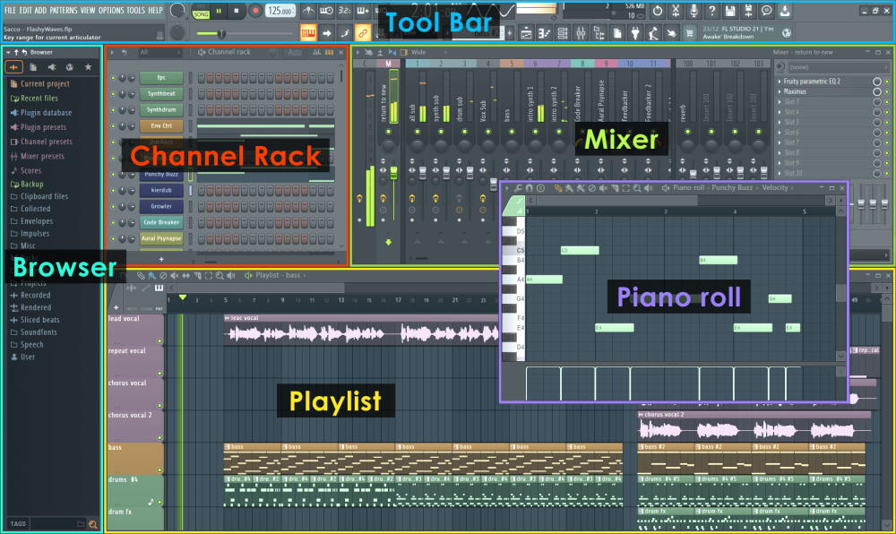 Как отменить действие в Melodyne? При нажатии Ctrl-z оно действует в FL Studio, а не в Melodyne.