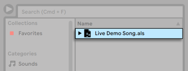 Ableton Live A Live Set in the File Browser.png