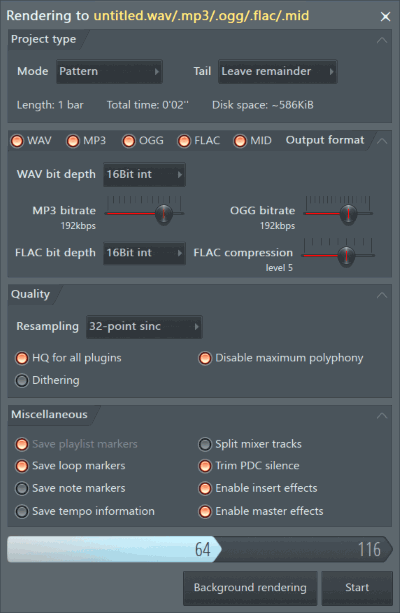 Fl studio шум на мастер канале