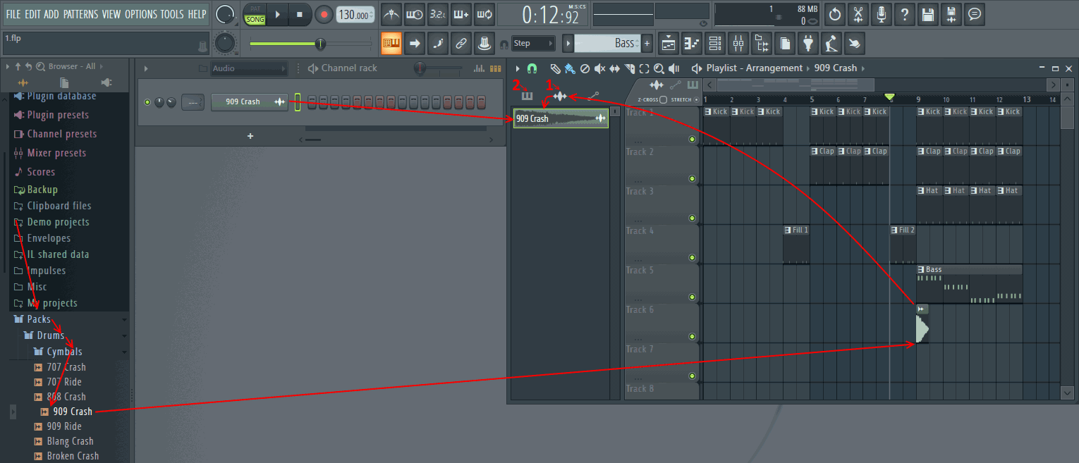 Fl studio add audioclip.png