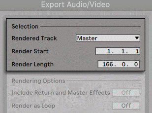 Ableton Live The Rendered Selection Options.png